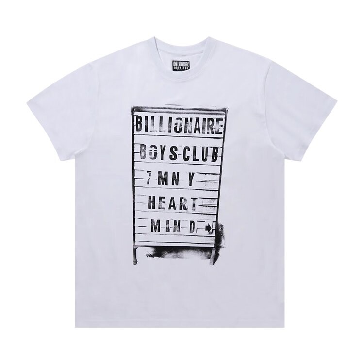 

Футболка Billionaire Boys Club Signature 'White', белый