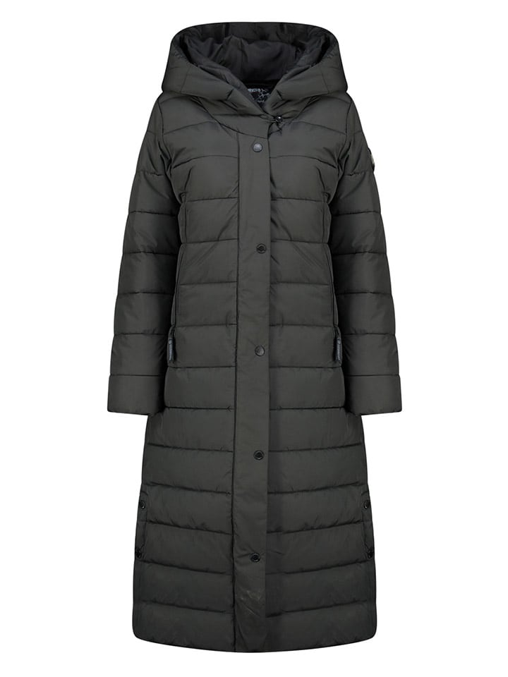 

Стеганое пальто Geographical Norway, черный