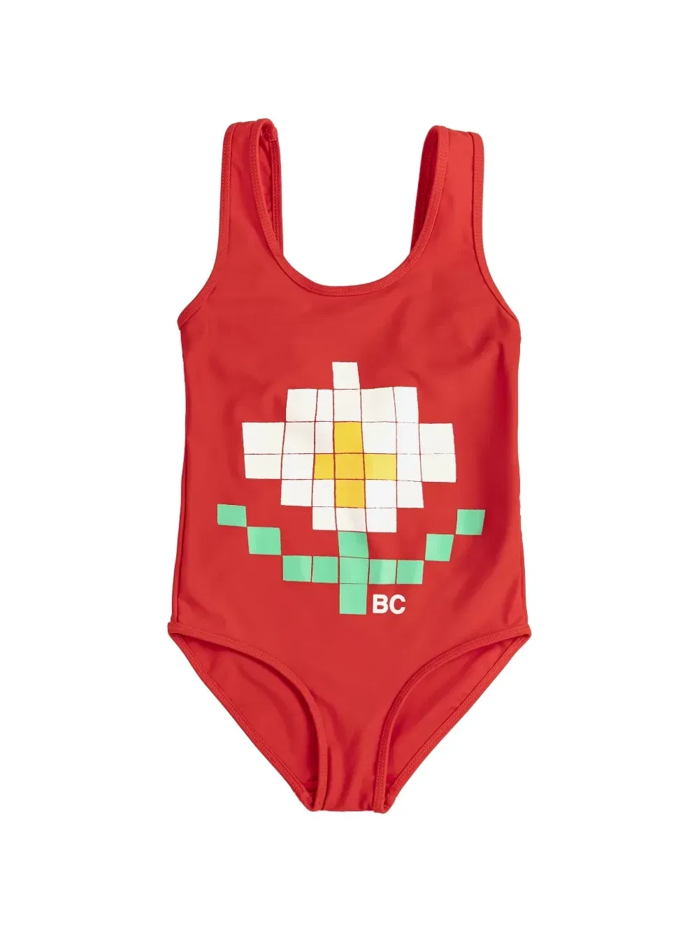Купальник Pixel Daisy Bobo Choses, красный
