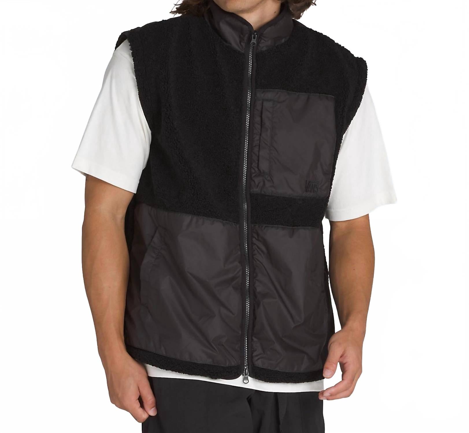 

Куртка Mte Navigate Highpile черная Vans