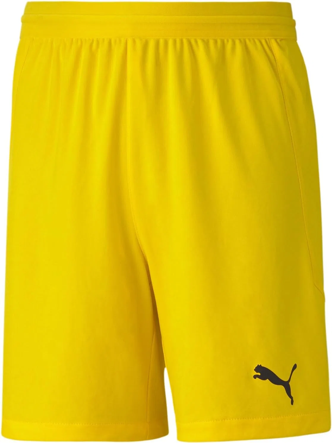 Вязаные шорты Puma Unisex-Youth Youth Teamfinal 21, Cyber Yellow