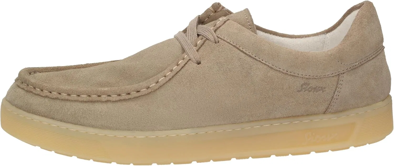 Мужские кроссовки на шнуровке Sioux Tedrino-701, Beige — фото 2