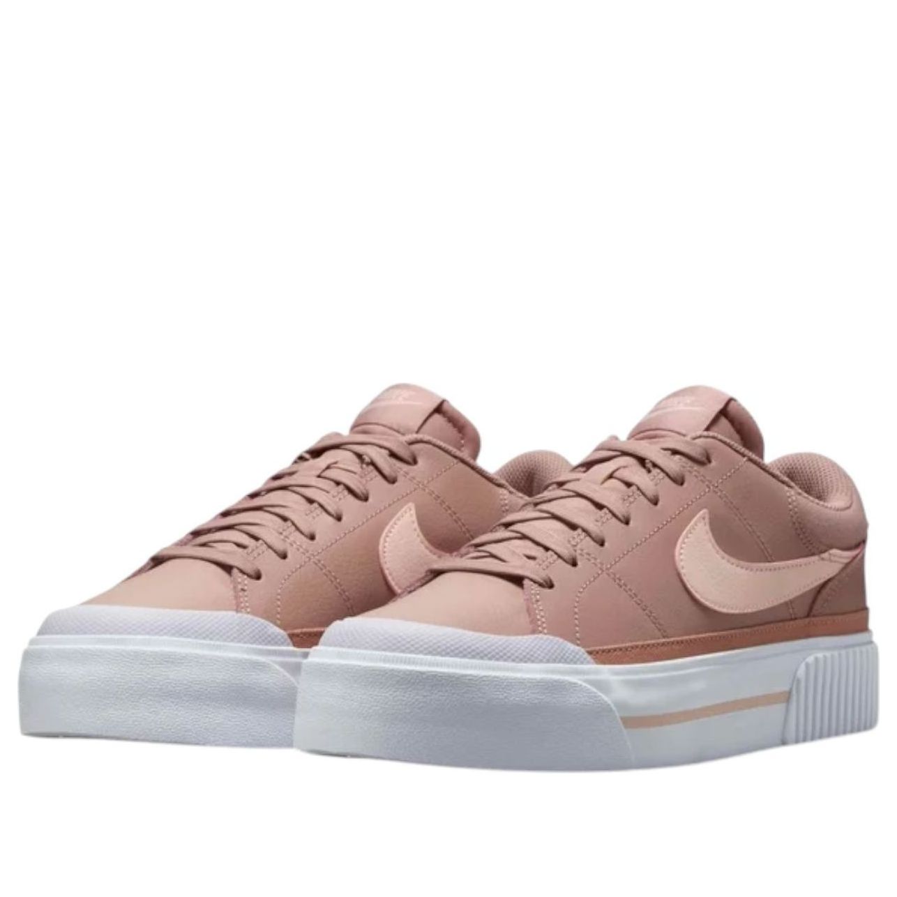 Кроссовки (WMNS) Nike Court Legacy Lift 'Particle Pink Rose Gold' — фото 3