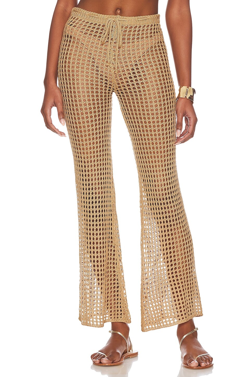 

Брюки superdown Elektra Crochet, нюд