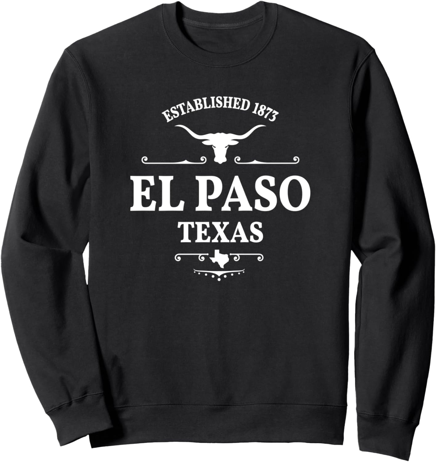 

Толстовка El Paso, черная El Paso Texas, Черный, Толстовка El Paso, черная El Paso Texas