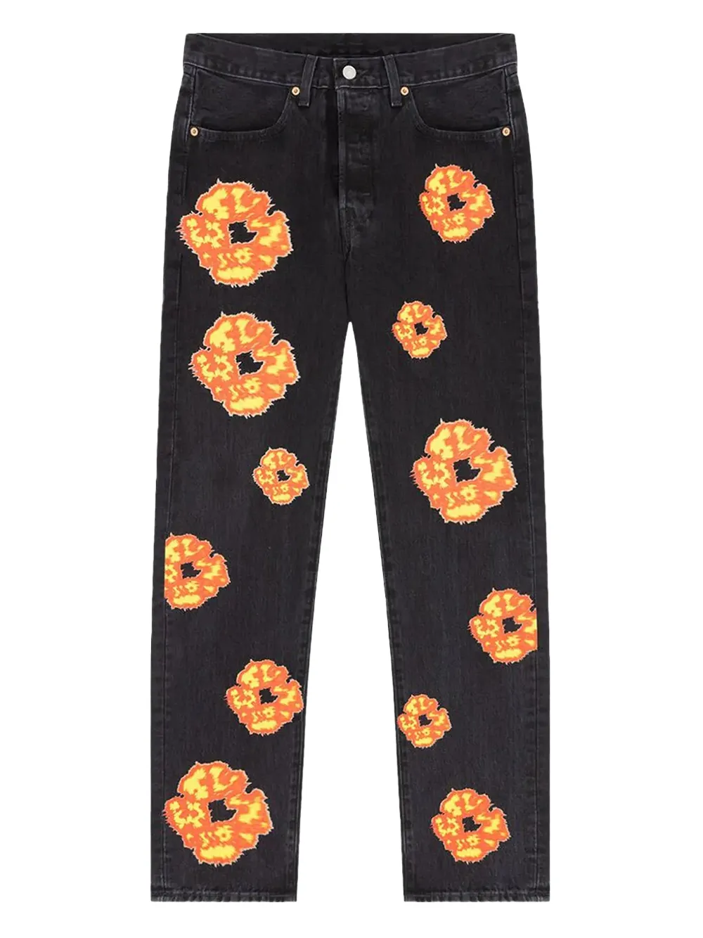 

Джинсы 501 Offset-Black Denim Tears, черный