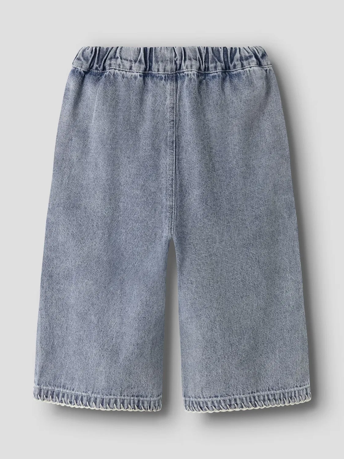Джинсы с широкими штанинами Lil'Atelier, Blue Denim — фото 2