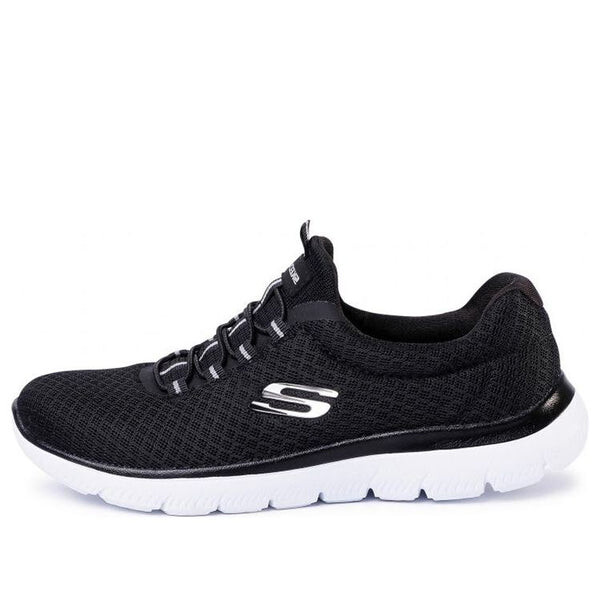 Кроссовки summits 'black white' Skechers, черный