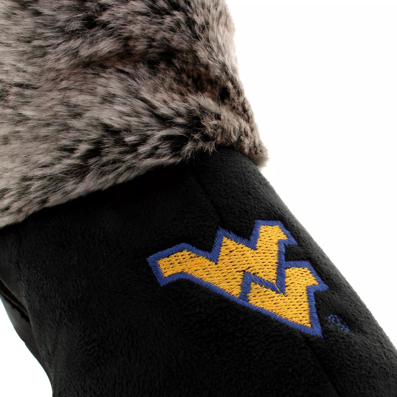 Тапочки West Virginia Mountaineers из искусственного меха NCAA — фото 4