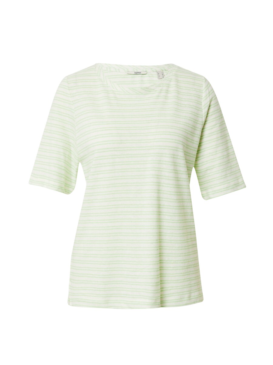 

Рубашка ESPRIT, цвет Light green/Off white
