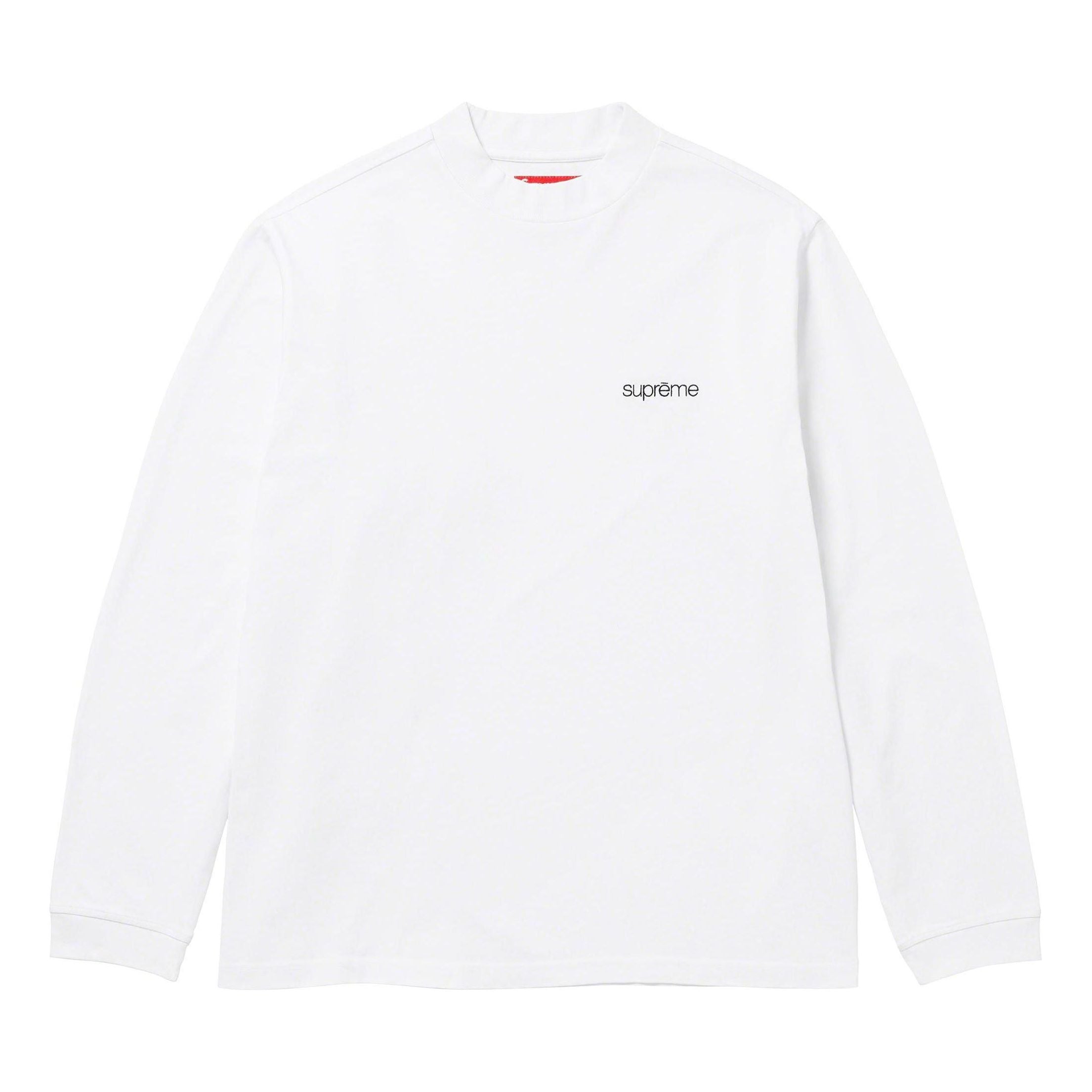 

Топ Supreme Mock Neck L/S Top 'White' SUP-FW23-259, белый