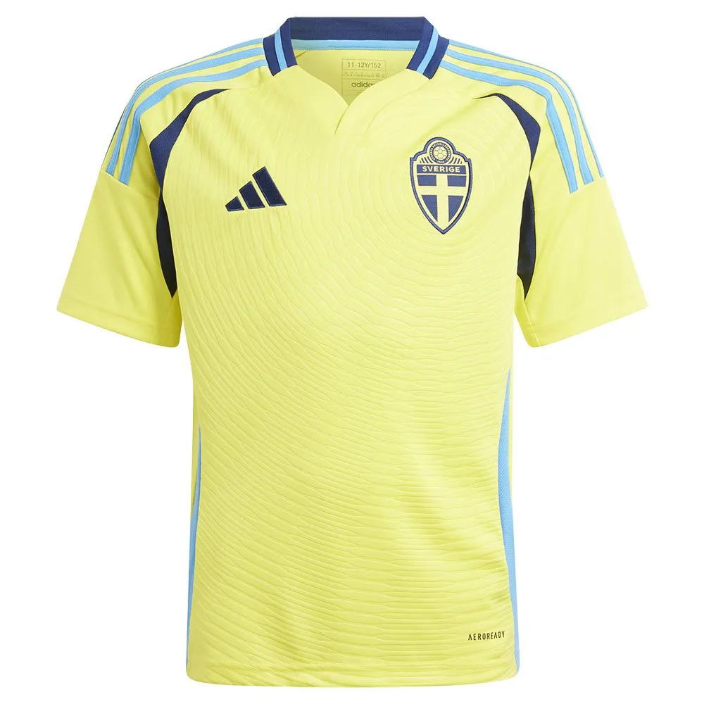 

Футболка с коротким рукавом adidas Sweden 23/24 home junior, желтый