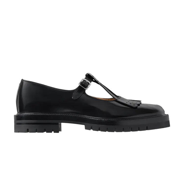 Кроссовки Maison Margiela Maison Margiela Wmns Tabi County Mary Jane Loafer 'Black', черный