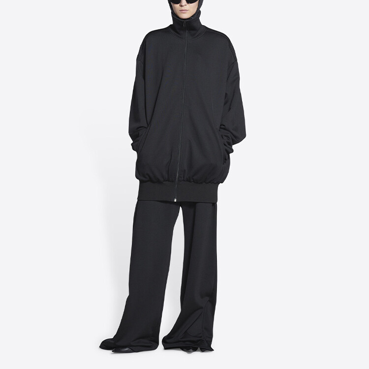 Куртка женская Balenciaga Long Tracksuit, черный — фото 3