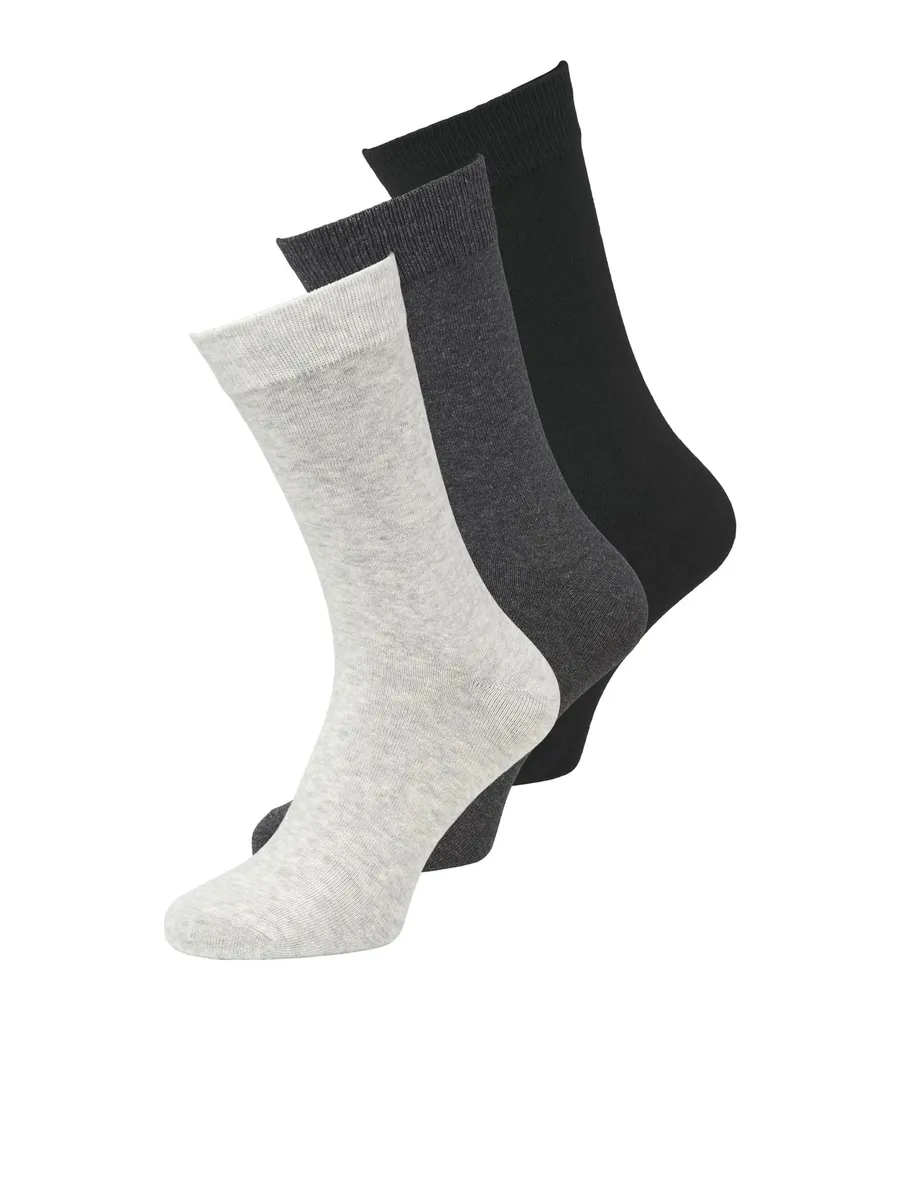 

Носки для отдыха Jack & Jones "JACRAFAEL SOCKS 3 PACK NOOS" (упаковка, 3 пары), серый