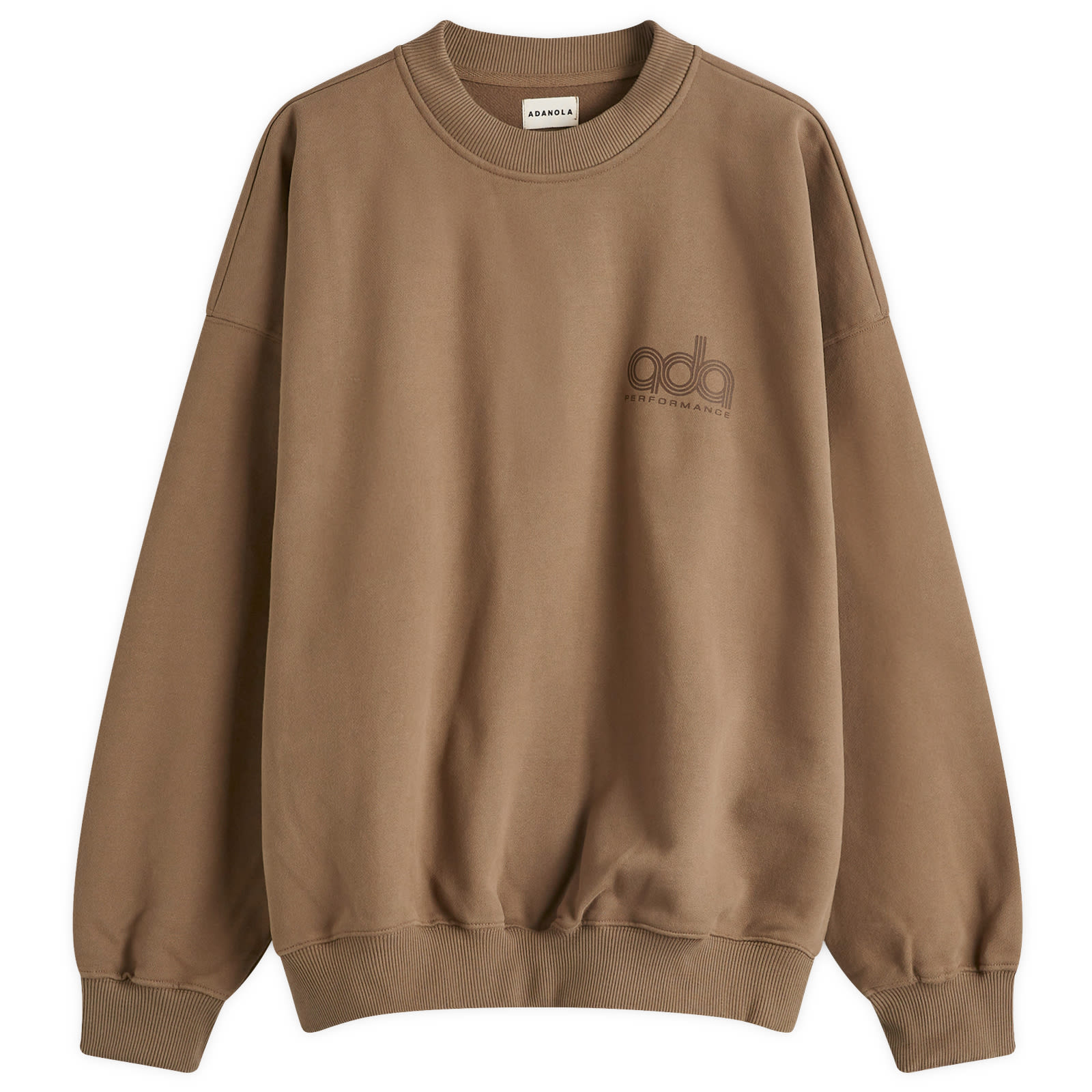 

Толстовка Adanola Performance Oversized Sweatshirt, коричневый