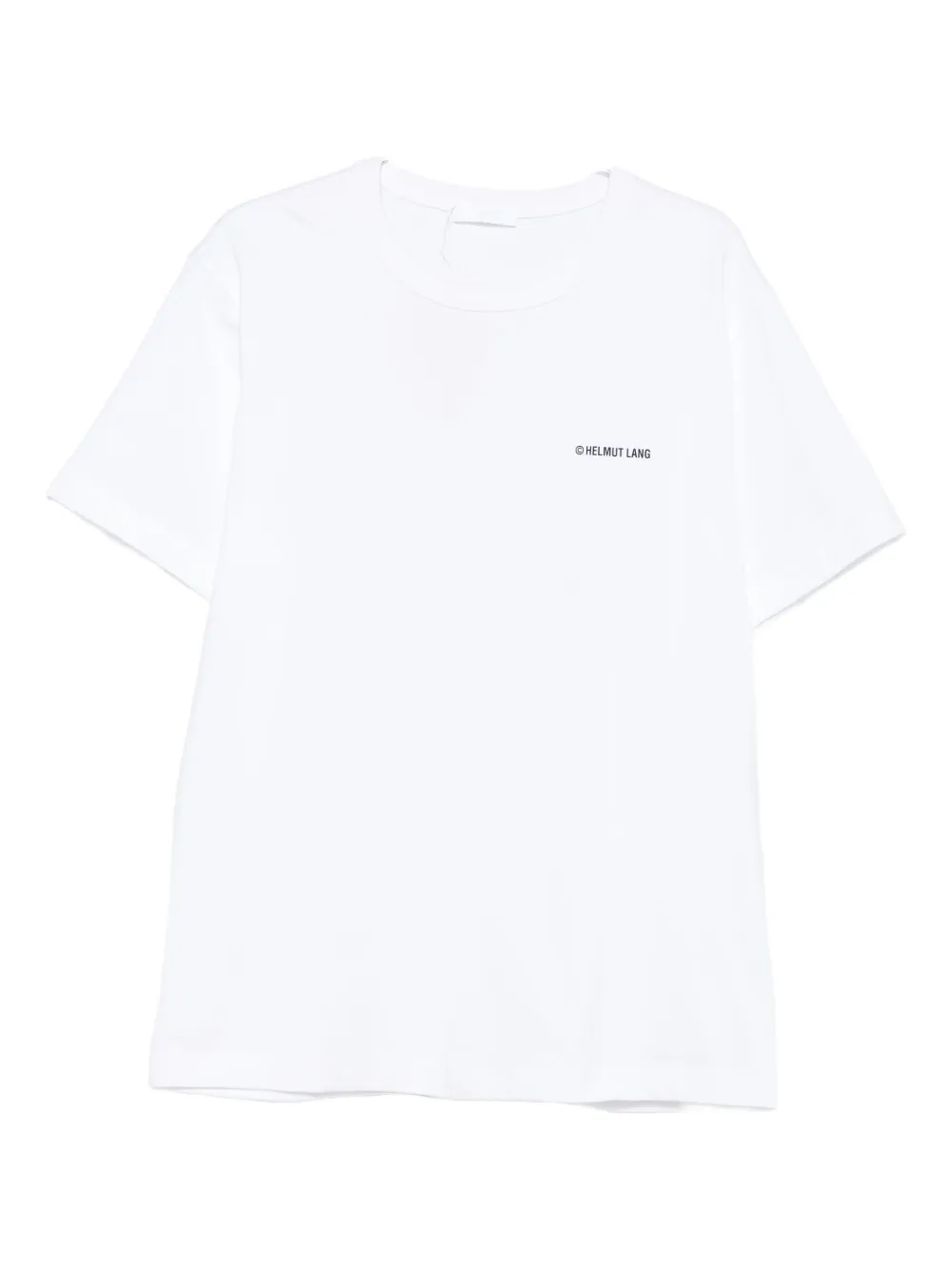 

Футболка с логотипом Helmut Lang, белый