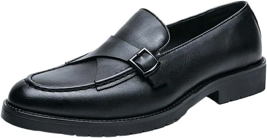 Лоферы мужские кожаные Classic British Style, Black UOPYNE