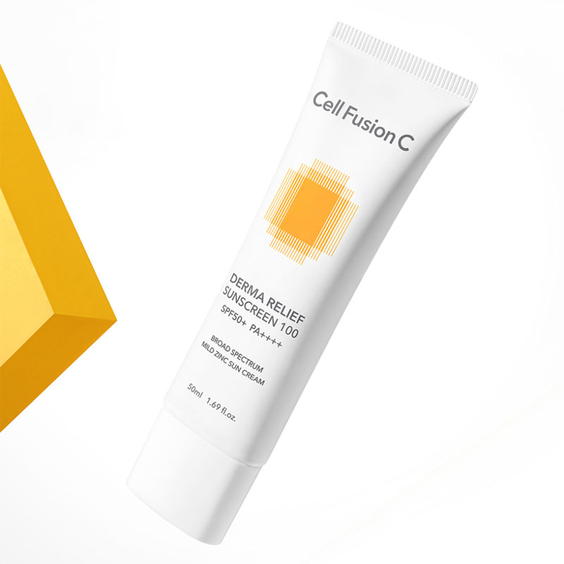 Успокаивающий солнцезащитный лосьон с сывороткой SPF 50, 50 мл Cell Fusion C — фото 3