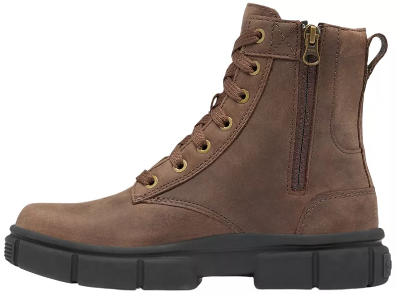 Женские ботинки Sorel Explorer Strt высокие на шнуровке, коричневый — фото 3