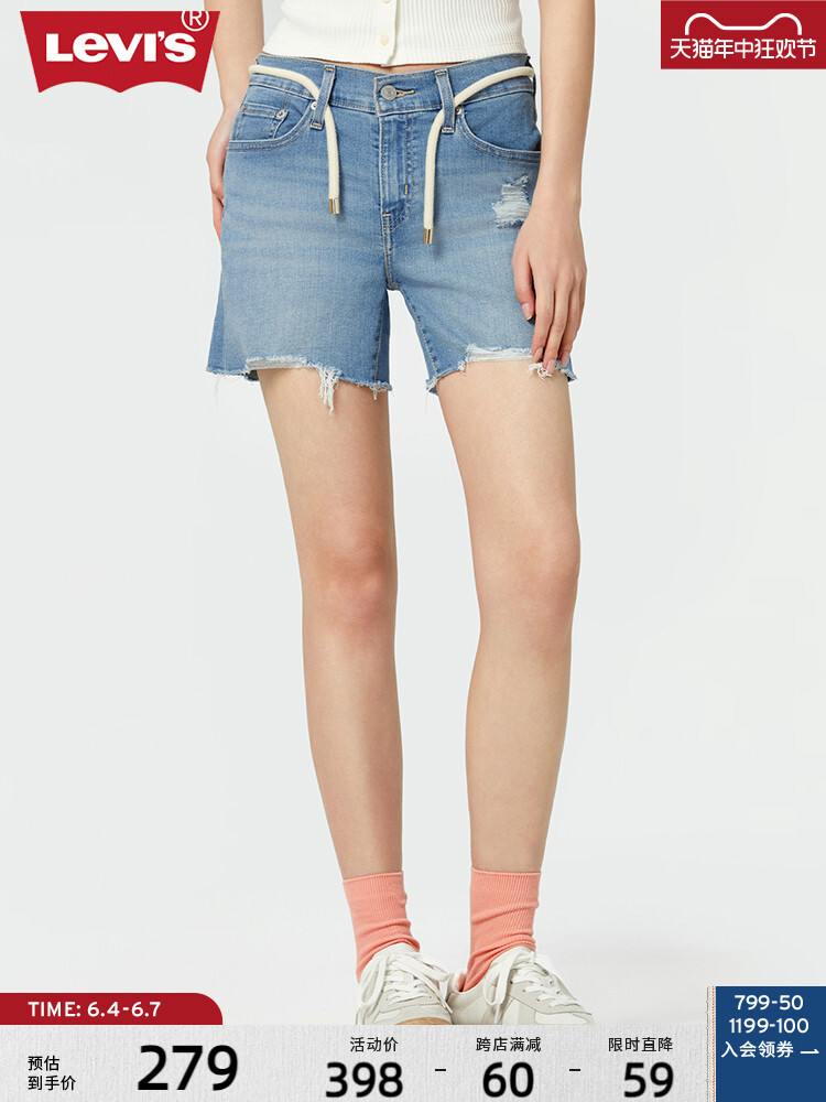 

Шорты джинсовые Levi's Ice Cool Series, синий