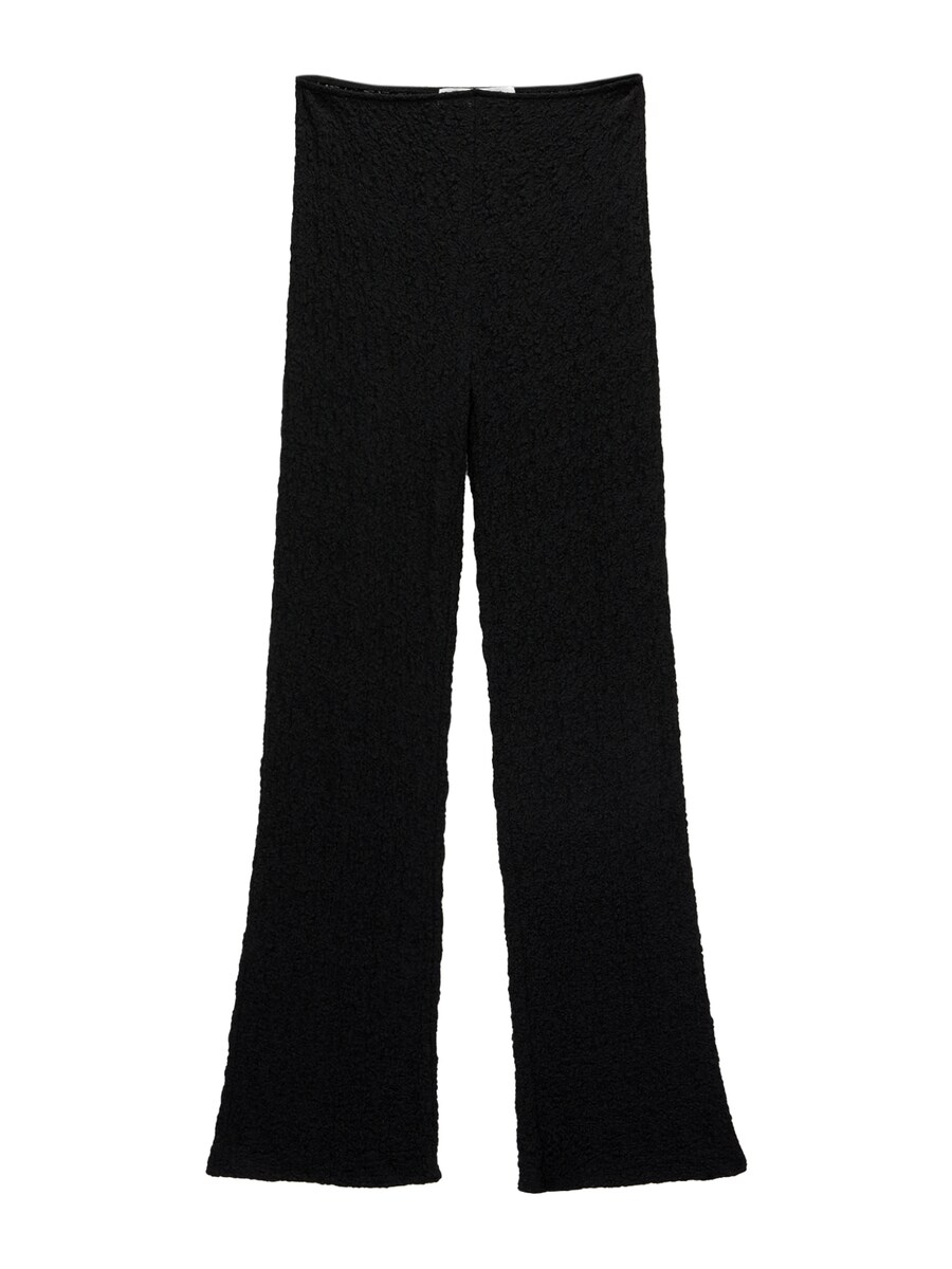 

Широкие брюки Pull&Bear, черный
