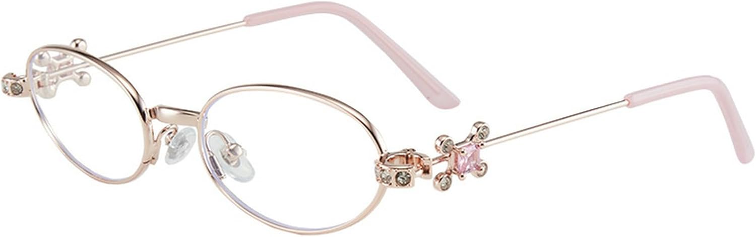 

Солнцезащитные очки с блестящими стразами для женщин, овальные солнцезащитные очки, модные солнцезащитные очки с бриллиантами, защита от ультрафиолета UV400, модные металлические очки mincl, Light Pink Clear