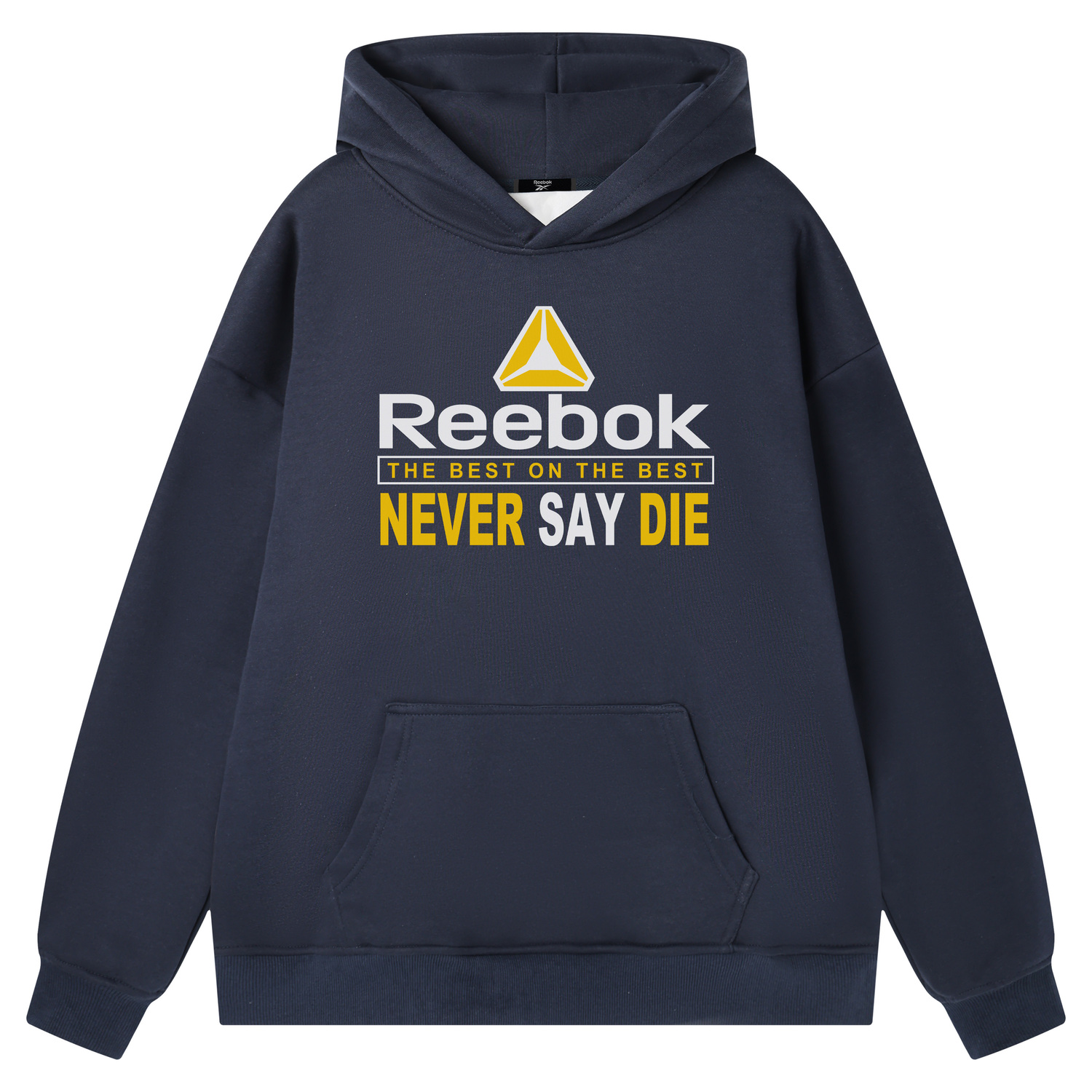 

Толстовки Unisex с капюшоном, средней плотности Reebok, темно-синий[heavyweight thickened and fleece-lined]
