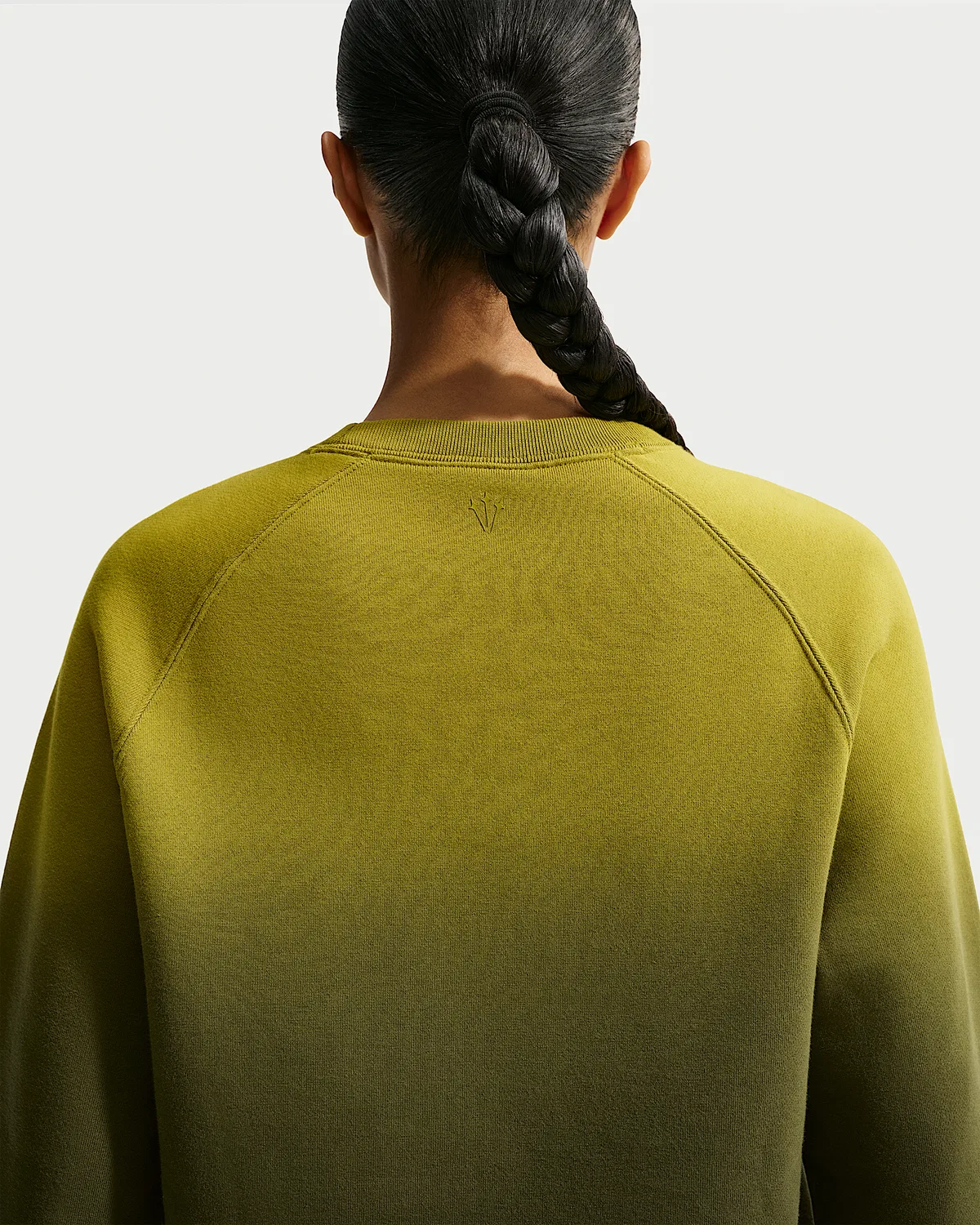 Мужское флисовое поло NOCTA CS Crew, Moss/Medium Olive/Moss — фото 4