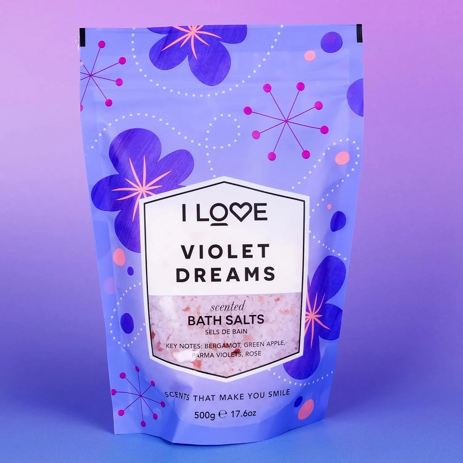 Ароматизированная соль для ванн I Love Violet Dreams I Love — фото 3