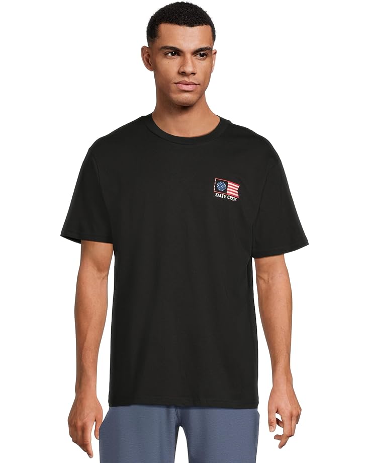 

Футболка Salty Crew Flagship America Shortsleeve Tee, черный