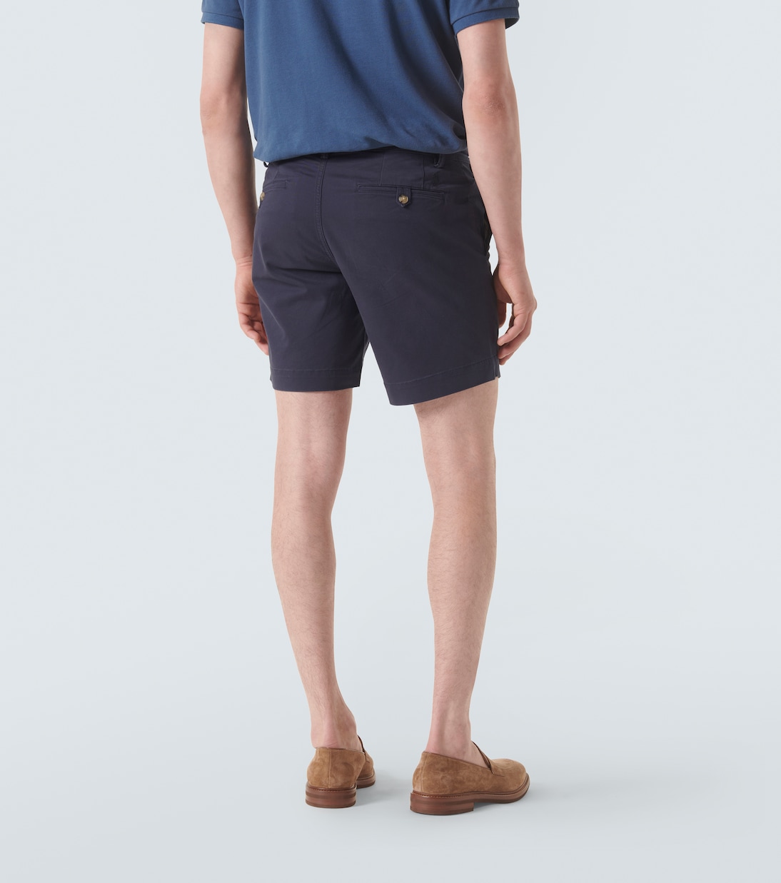 Шорты из хлопковой смеси Polo Ralph Lauren, Nautical Ink — фото 4
