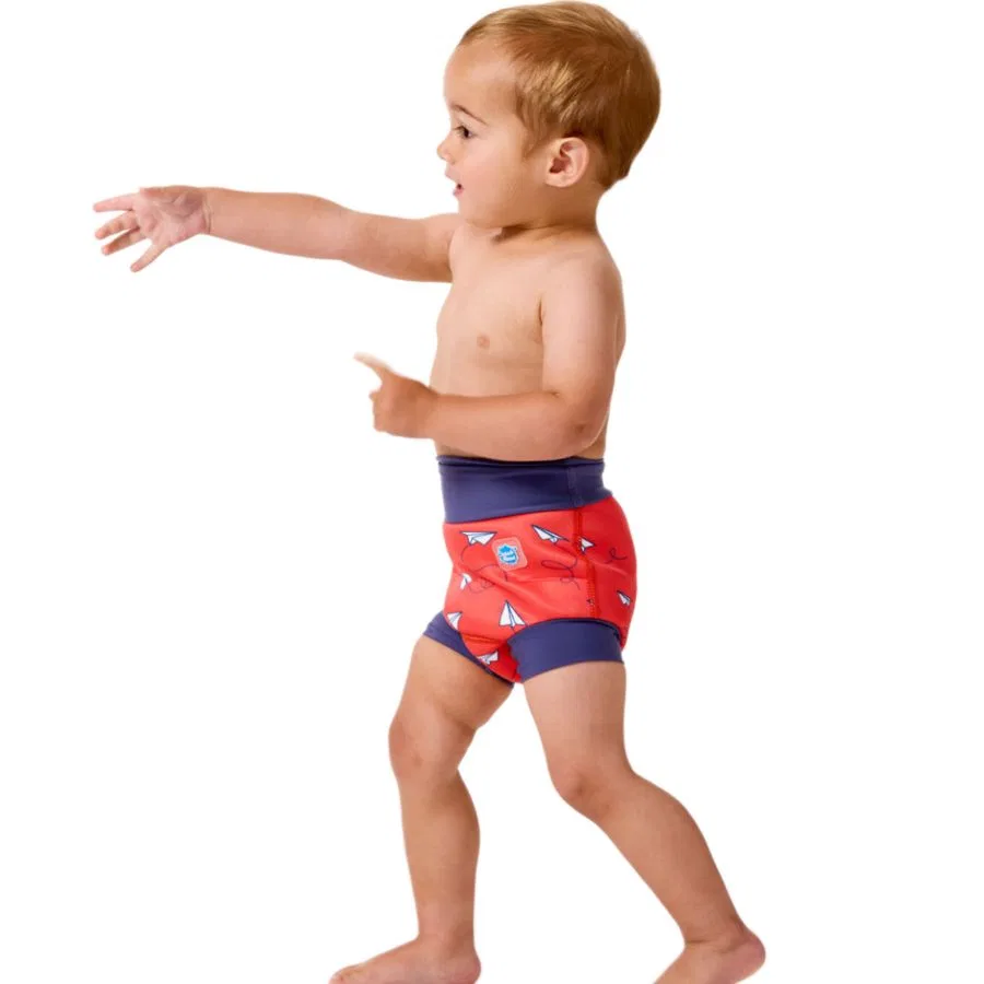 Подгузник Baby Happy Nappy для плавания Splash About, красный — фото 3