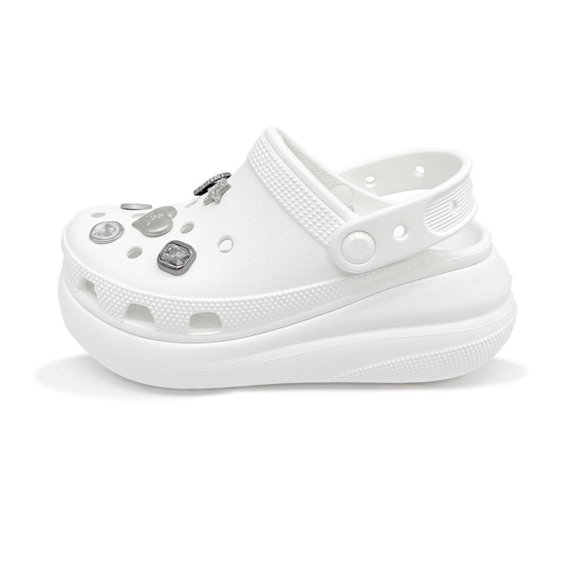 Crocs Женские белые сабо Crush Clog