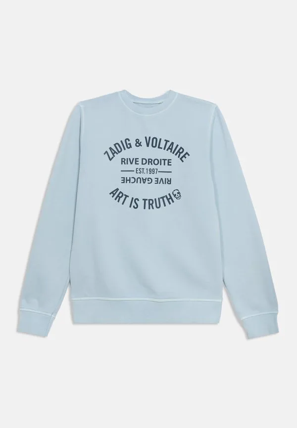Простая толстовка унисекс Zadig & Voltaire, Pale Blue — фото 3