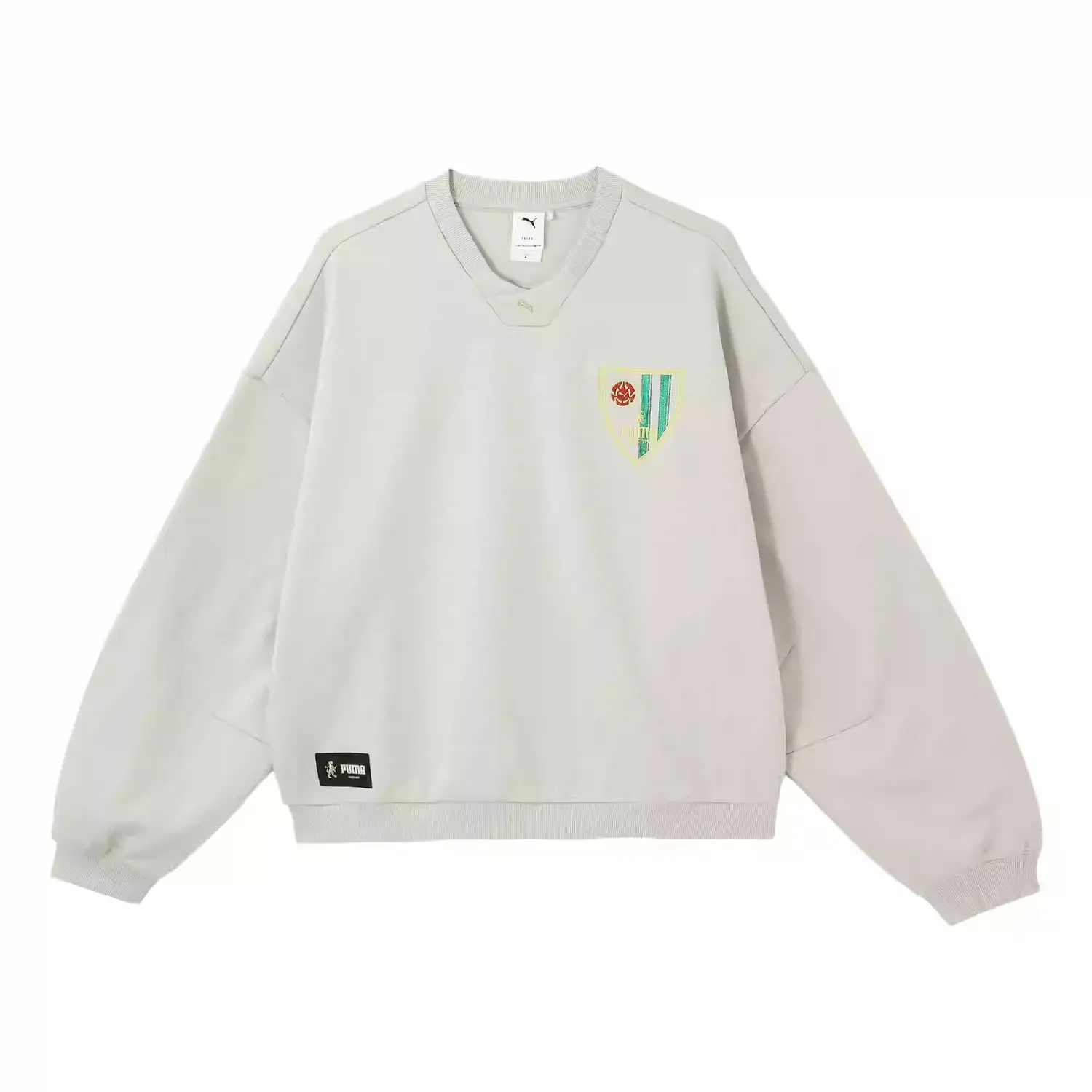 

Футуристический свитшот Unisex Gravel Gray PUMA, серый