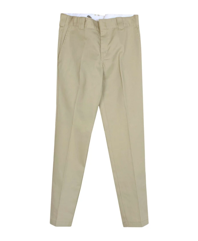 

Классические рабочие брюки из бежевого хлопка Dickies, бежевый