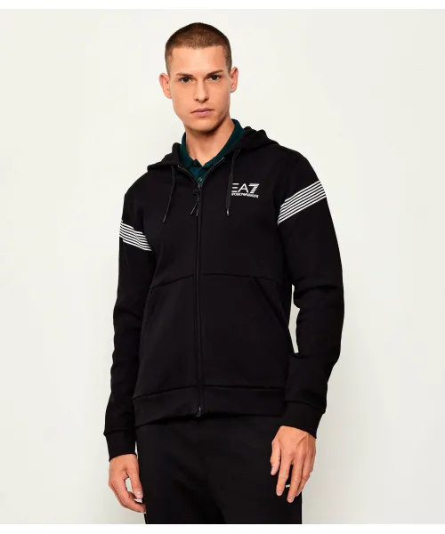 

Толстовка Slim fit Ea7, черный