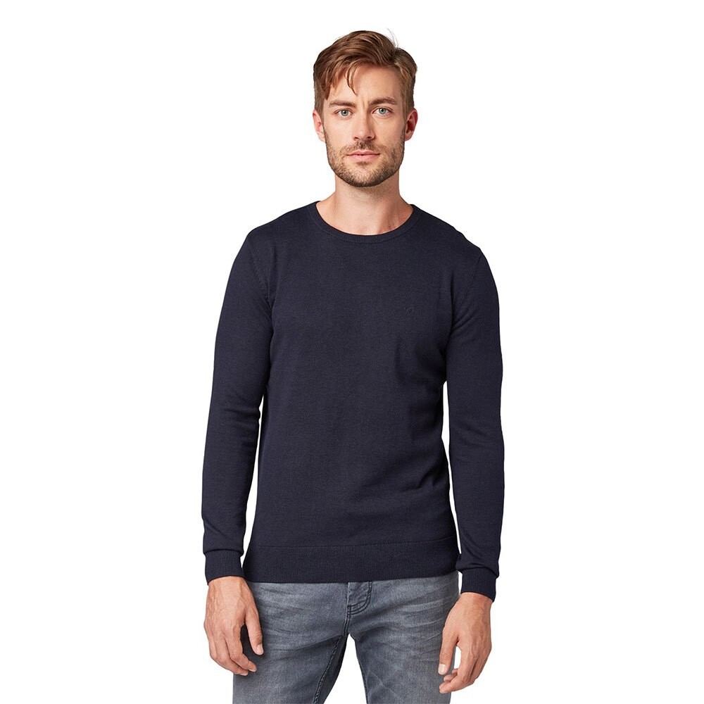 

Свитер Tom Tailor Simple Knitted, синий