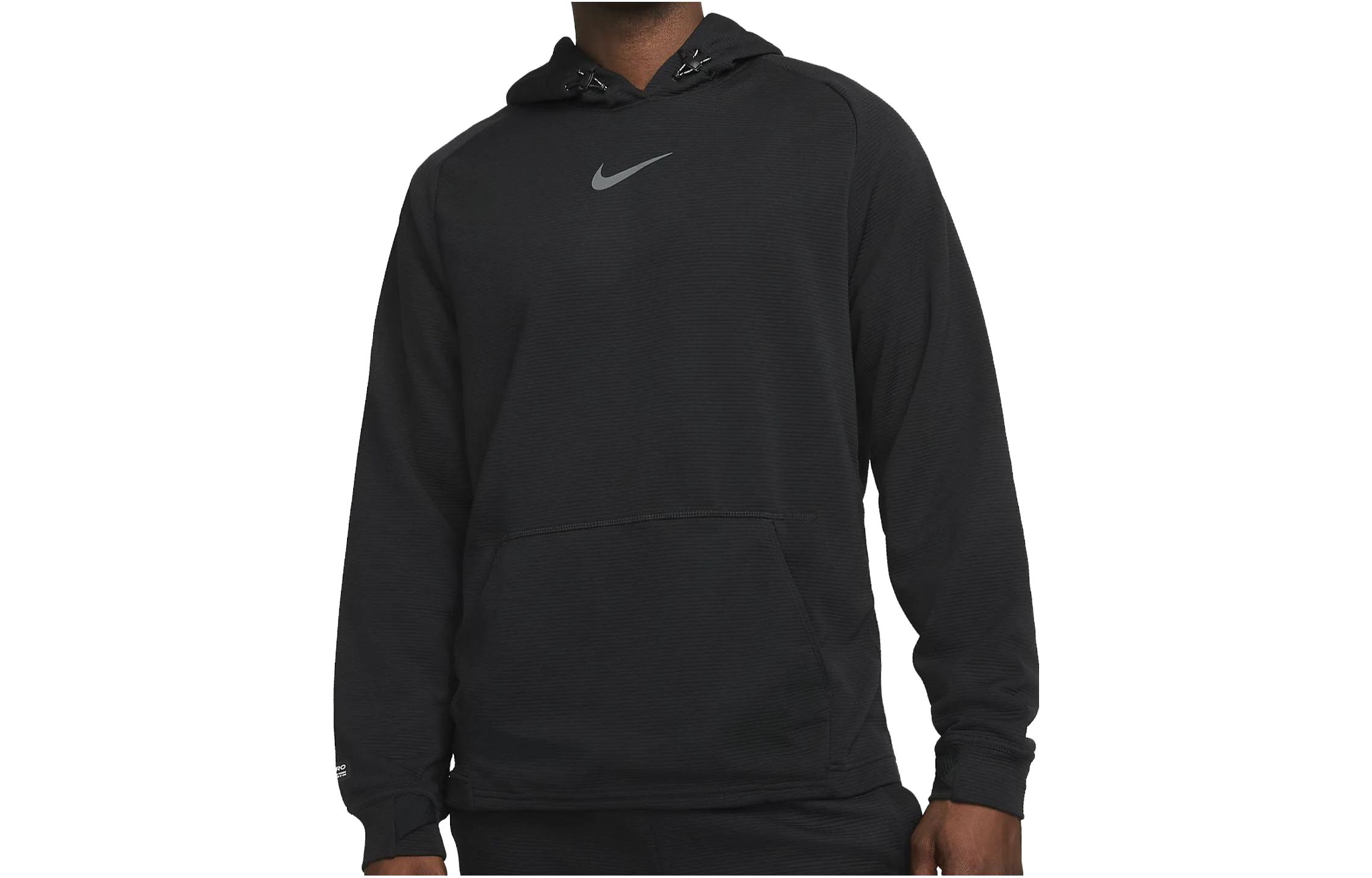 

Толстовка с капюшоном Pro Pullover Fleece Training Nike, черный