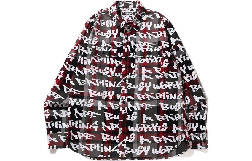 

Рубашка мужская A Bathing Ape, черный