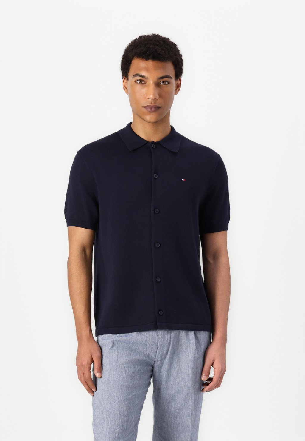

Рубашка ESSENTIAL SHIRT Tommy Hilfiger, темно-синий