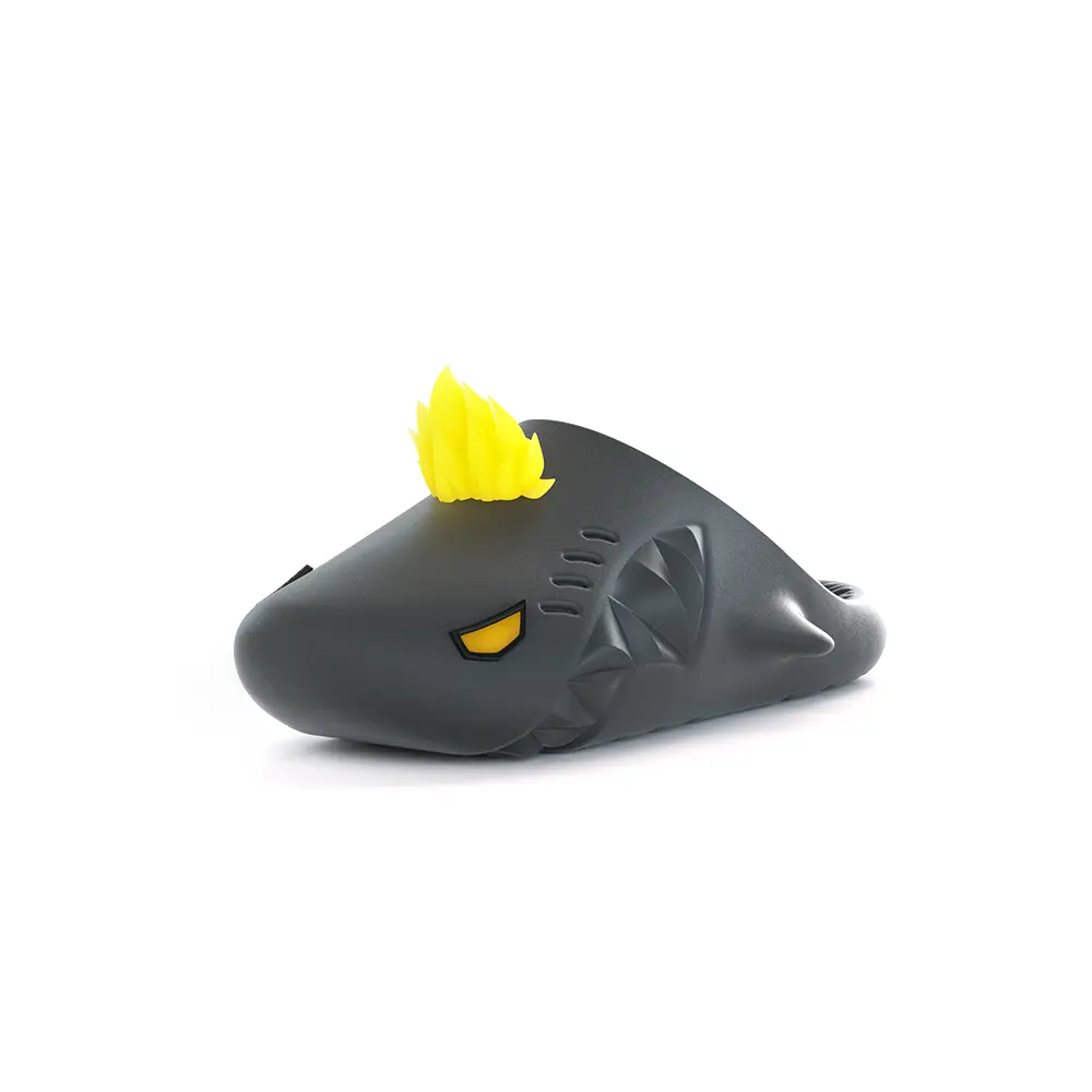 

HelloSlippers Акулки Мулл Метаморфозис, закрытые тапочки унисекс черные, цвет Black