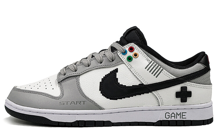 

Кроссовки Nike Dunk Skateboard Shoes Men Low-Top Gray White Black