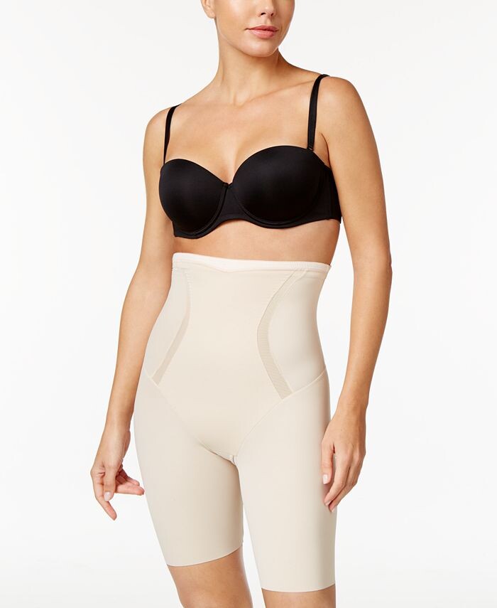 

Женские твердые основы с высокой талией для похудения бедра DM5001 Maidenform, коричневый