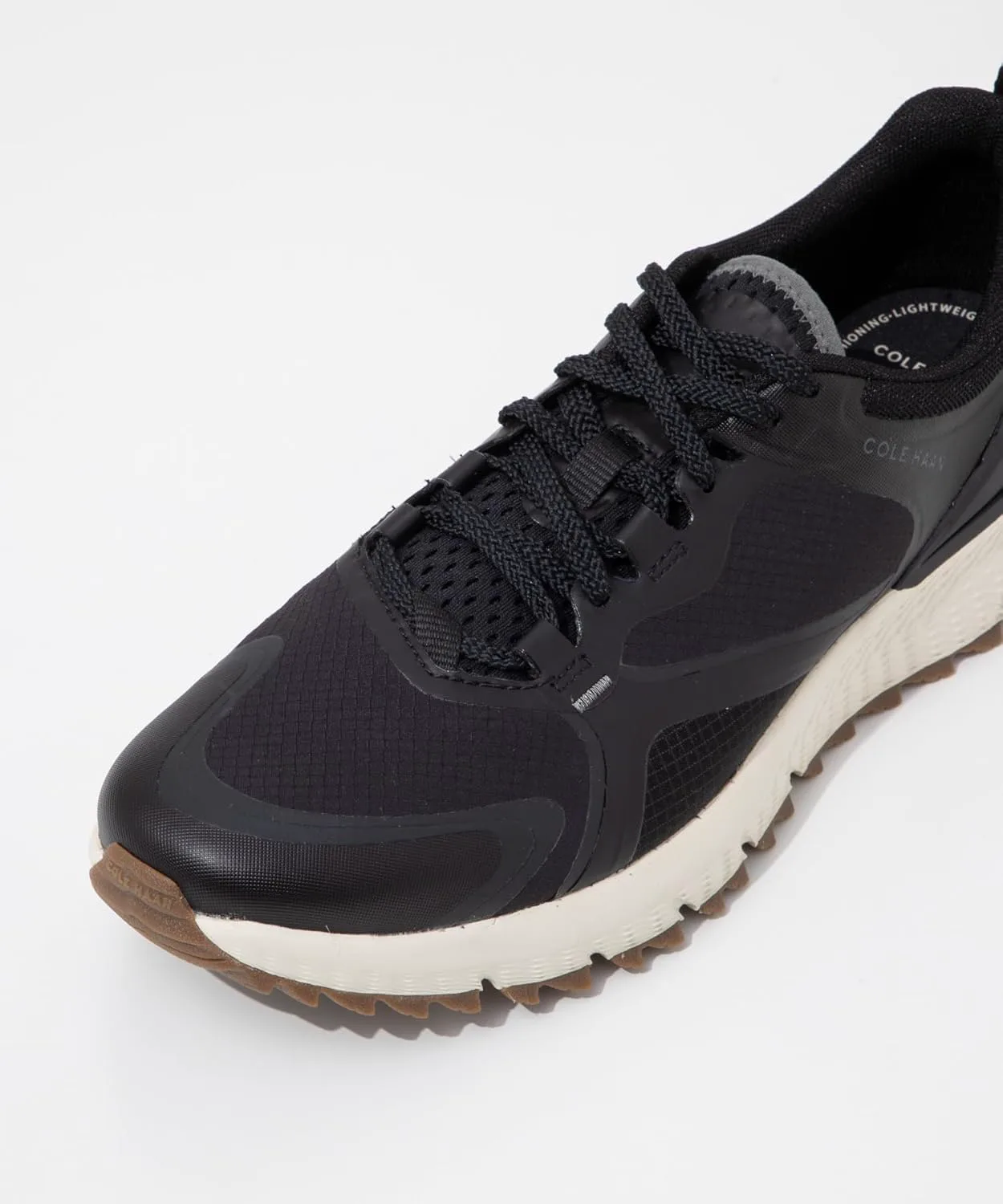 Мужские кроссовки Cole Haan C40638 Zerogrand Overtake II для гольфа, черный/слоновая кость — фото 3