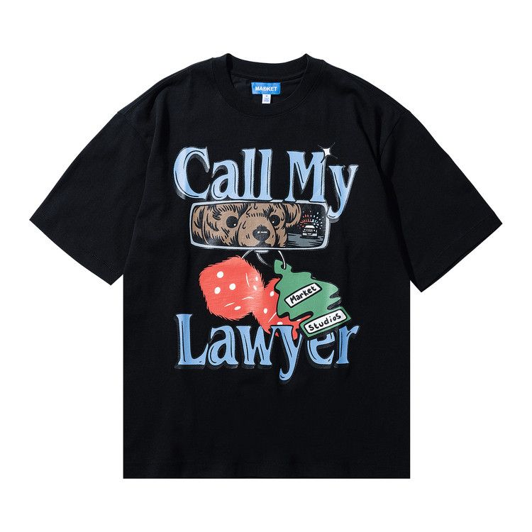 

Футболка Market Call My Lawyer Chase T-Shirt, Black