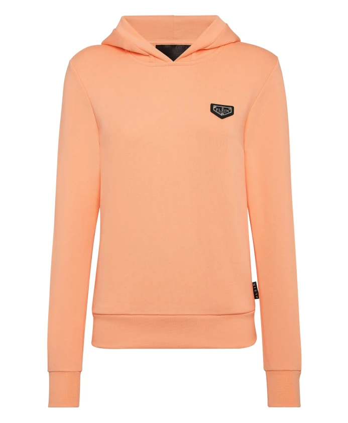 

Толстовка с капюшоном, культовая модель. Philipp Plein, оранжевый