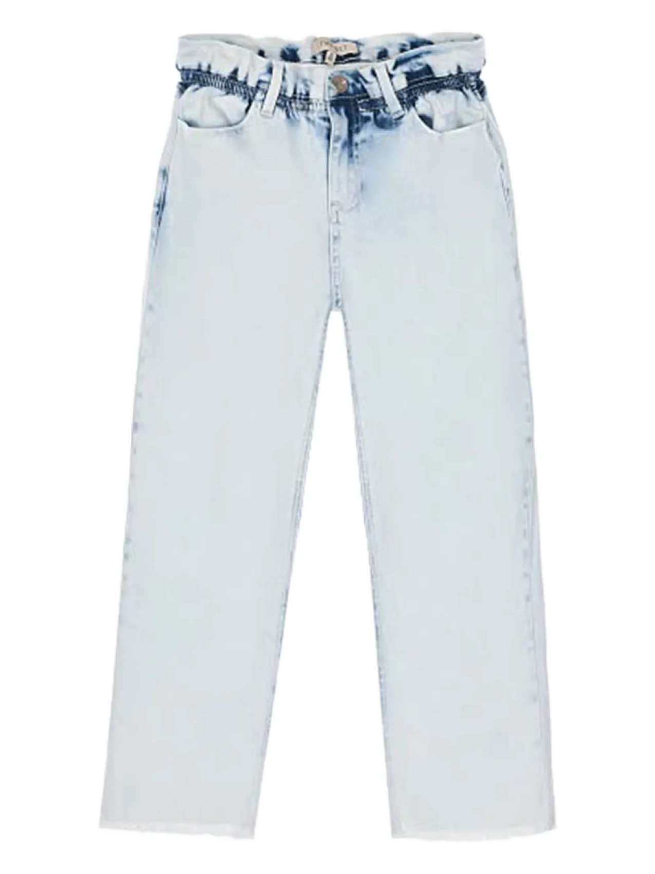 

TWINSET Детские прямые джинсы TWINSET Kids, синий