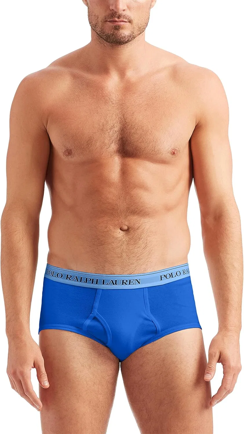 Трусы классические POLO RALPH LAUREN, Royal/Blue/Navy — фото 2